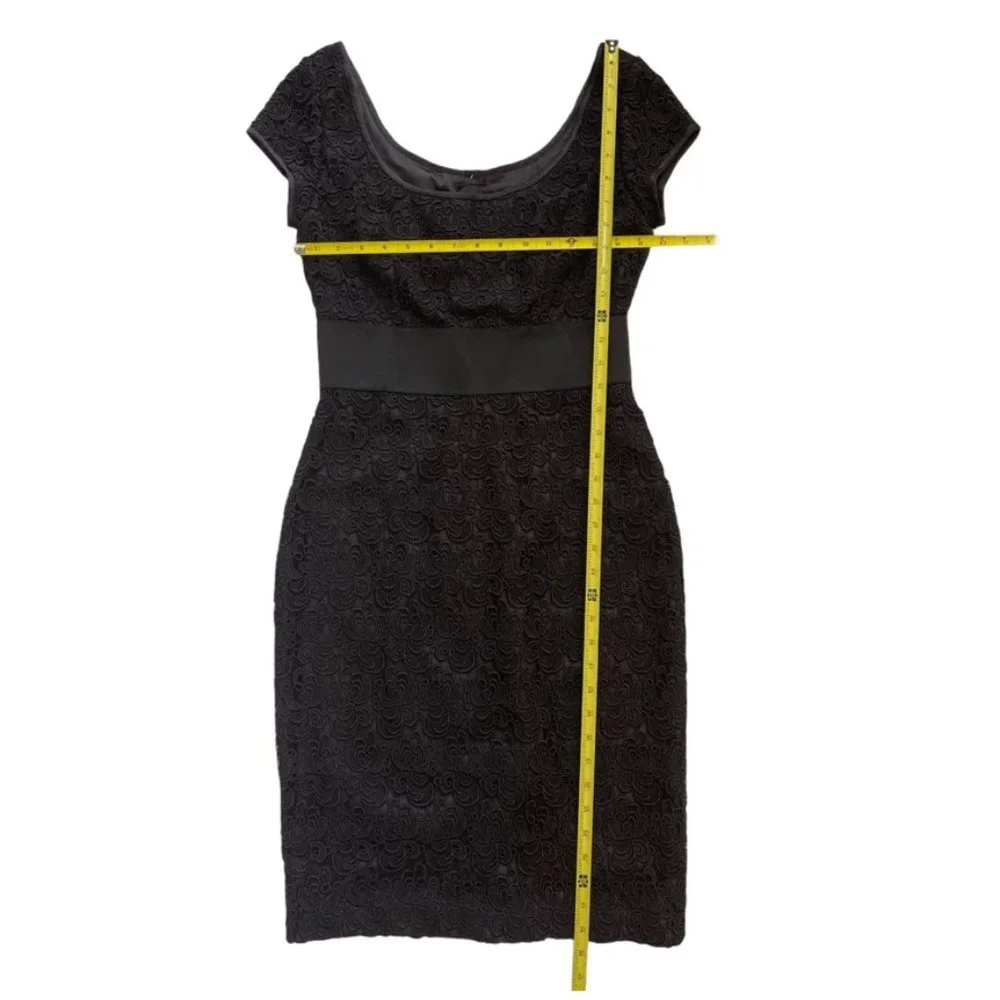 White House Black Market Women Embroidered Dress 4 - Picture 3 of 7
